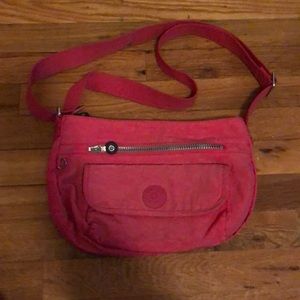 Kipling Hot Pink Messenger Bag